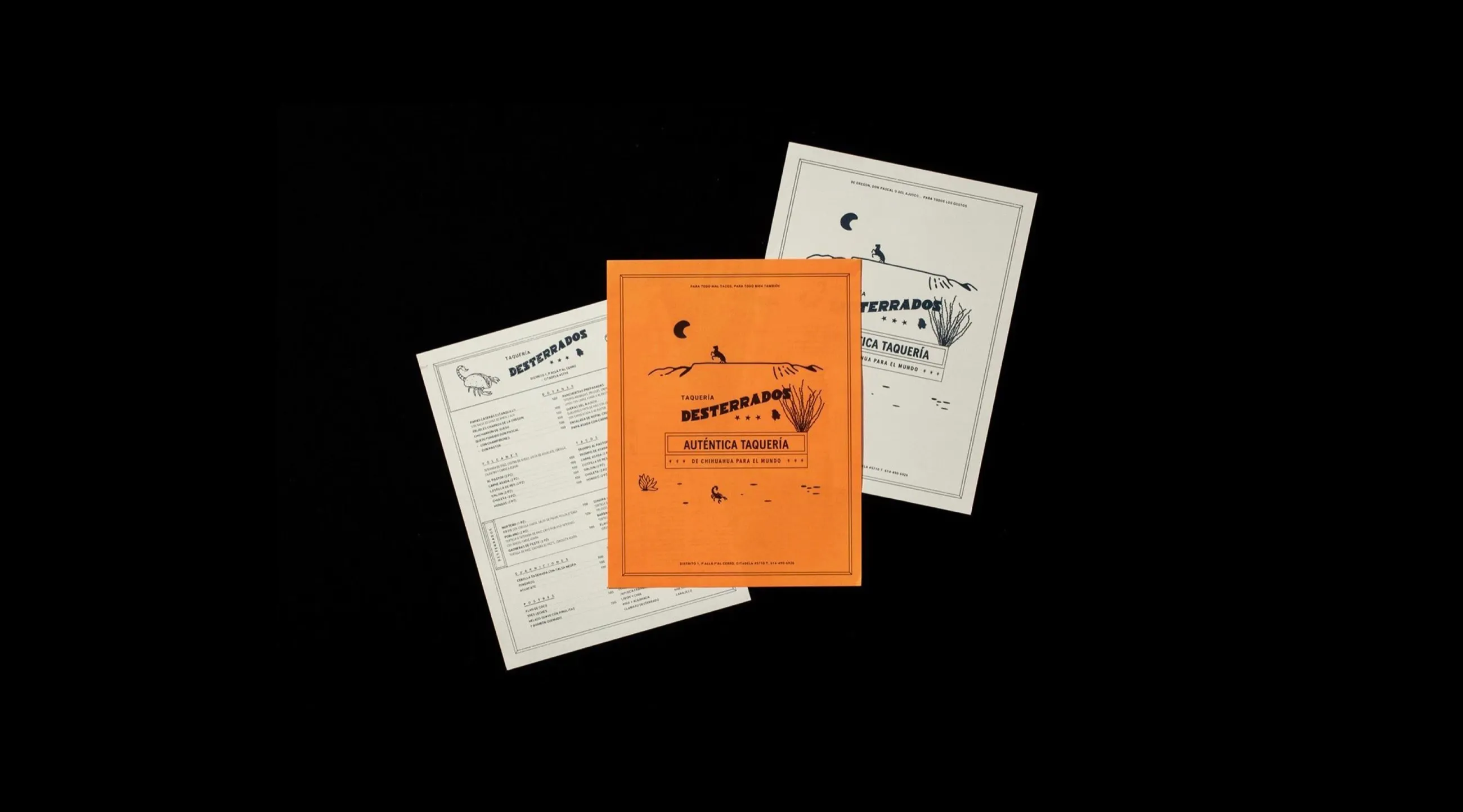 Desterrados packaging